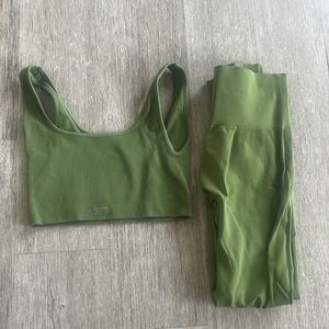 set active sculpt flex set green juice